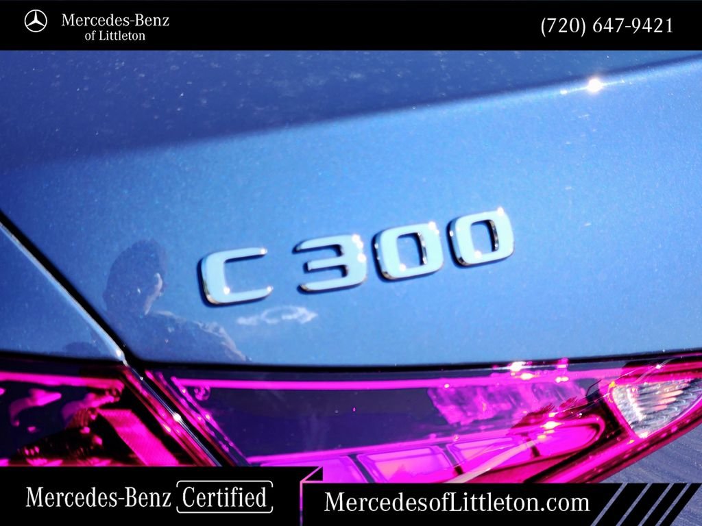 Certified Used 2026 Blue Mercedes-Benz C 300 image 11