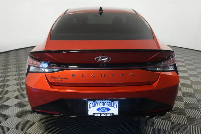 Used 2021 Lava Orange Hyundai N Line image 4