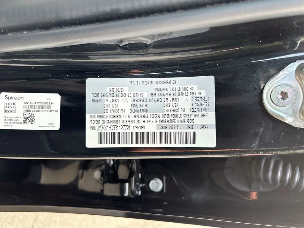 Certified Used 2024 Jet Black Mazda 3.3 Turbo S image 35