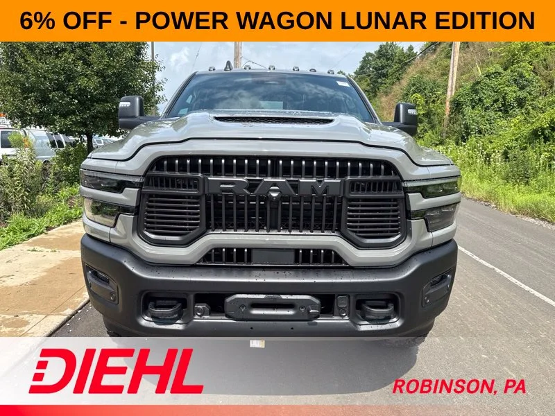 New 2026 Ceramic Gray Clear-Coat Exterior Paint RAM Power Wagon image 2