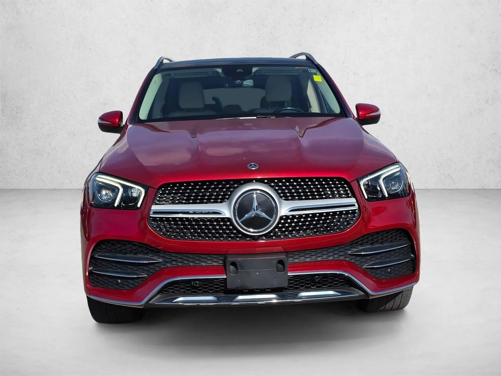 Used 2022 Manufaktur Cardinal Red Metallic Mercedes-Benz GLE 350 image 2