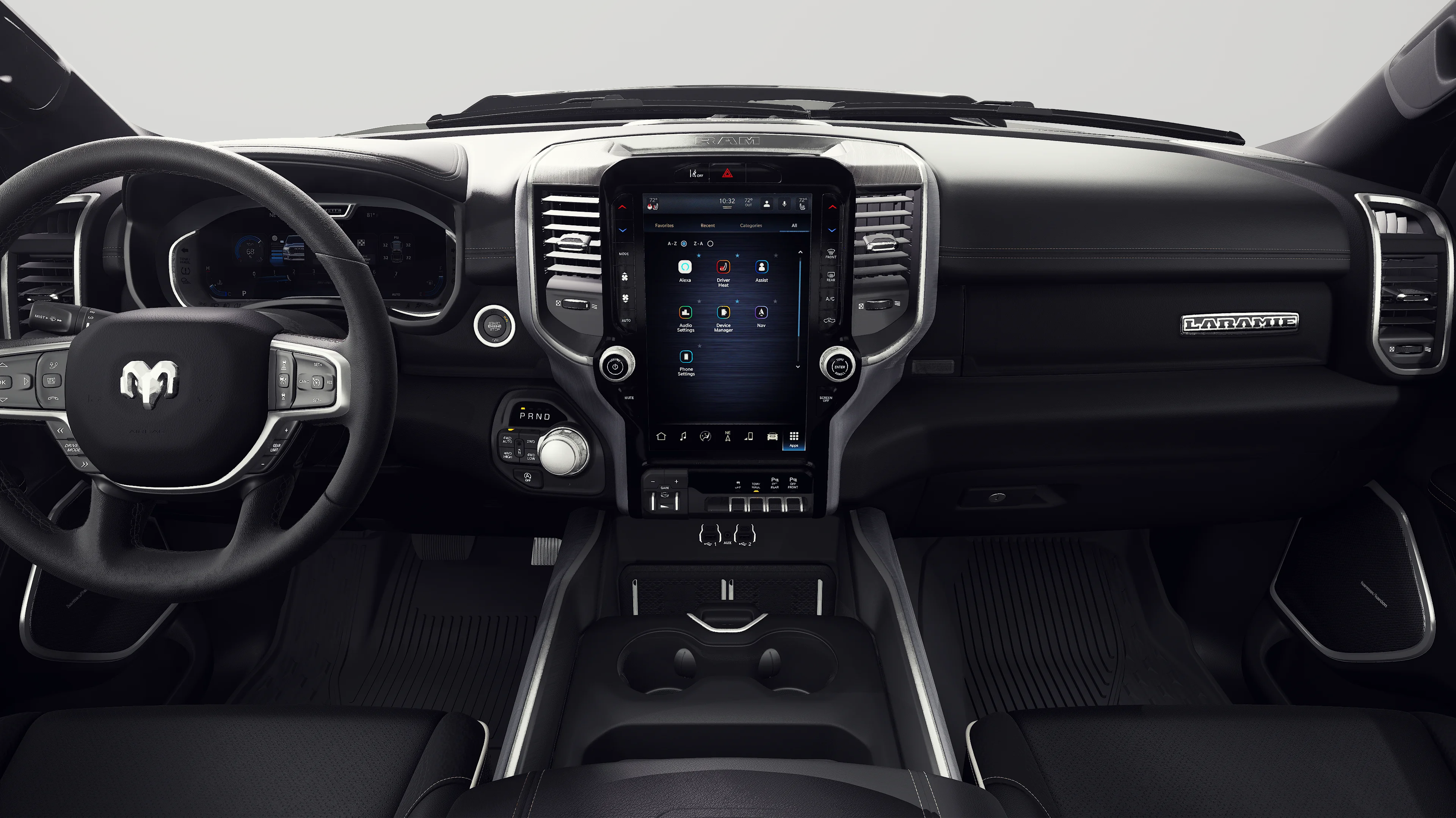 New 2027 Diamond Black Crystal Pearl-Coat Exterior Paint RAM LARAMIE image 18