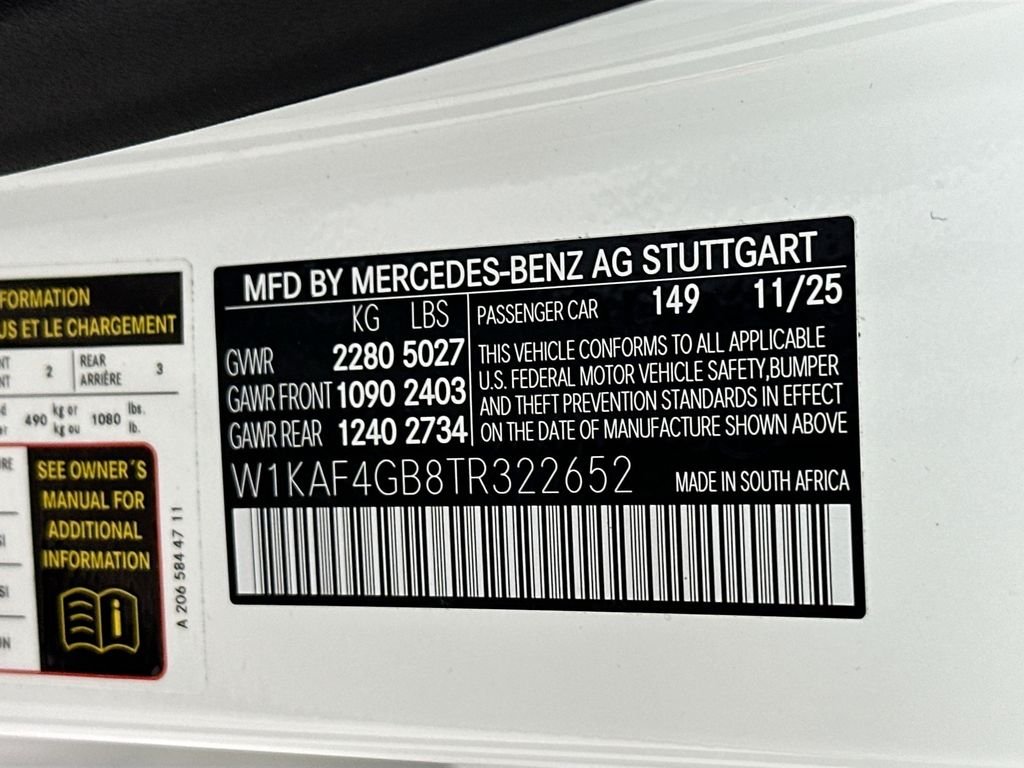 Certified Used 2026 White Mercedes-Benz C 300 image 32