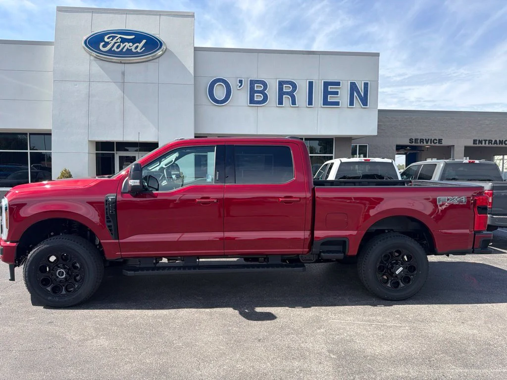 New 2027 Ruby Red Metallic Tinted Clearcoat Ford F-250® Lariat® image 2