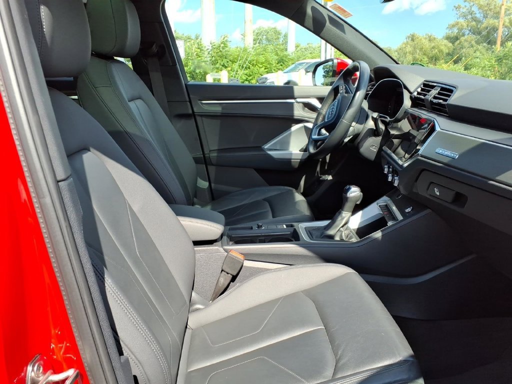 Used 2023 Tango Red Metallic Audi Premium S-LINE W/HEATED SEATS & PANORAMIC ROOF image 39
