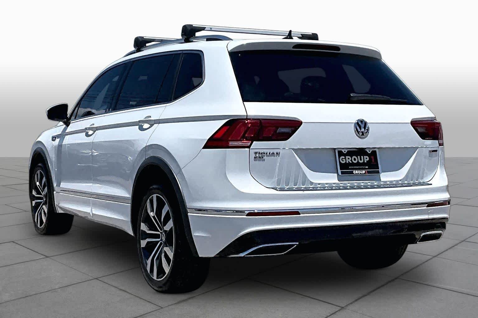 Used 2021 Pure White Volkswagen SEL Premium R-Line image 12