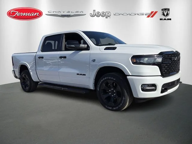 New 2026 Bright White Clear-Coat Exterior Paint RAM Big Horn/Lone Star image 1