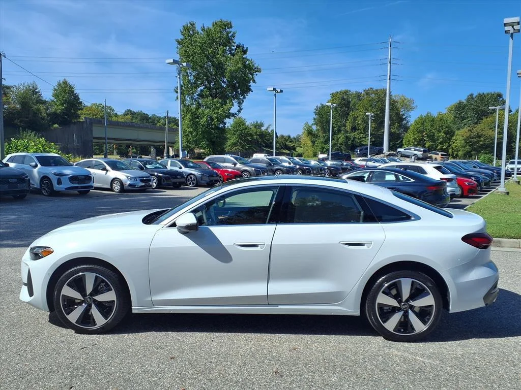 Used 2025 Glacier White Metallic Audi Premium Plus image 5