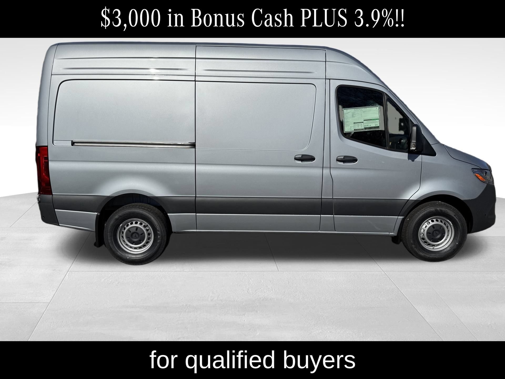 New 2026 High-tech silver metallic Mercedes-Benz Cargo 144 WB image 56