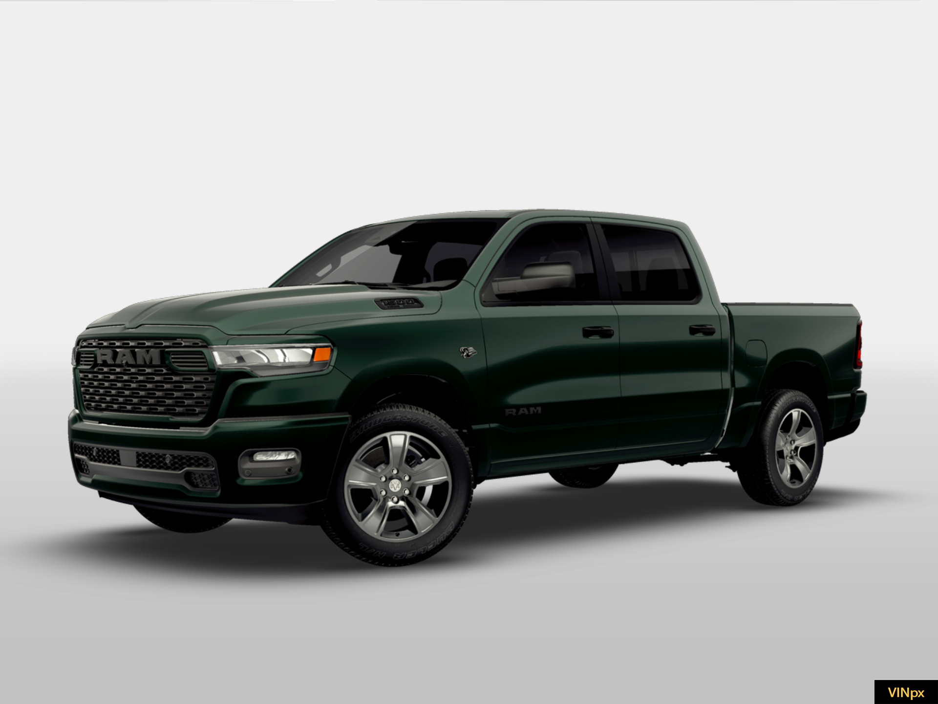 New 2026 Serrano-Green Metallic Exterior Paint RAM  image 2