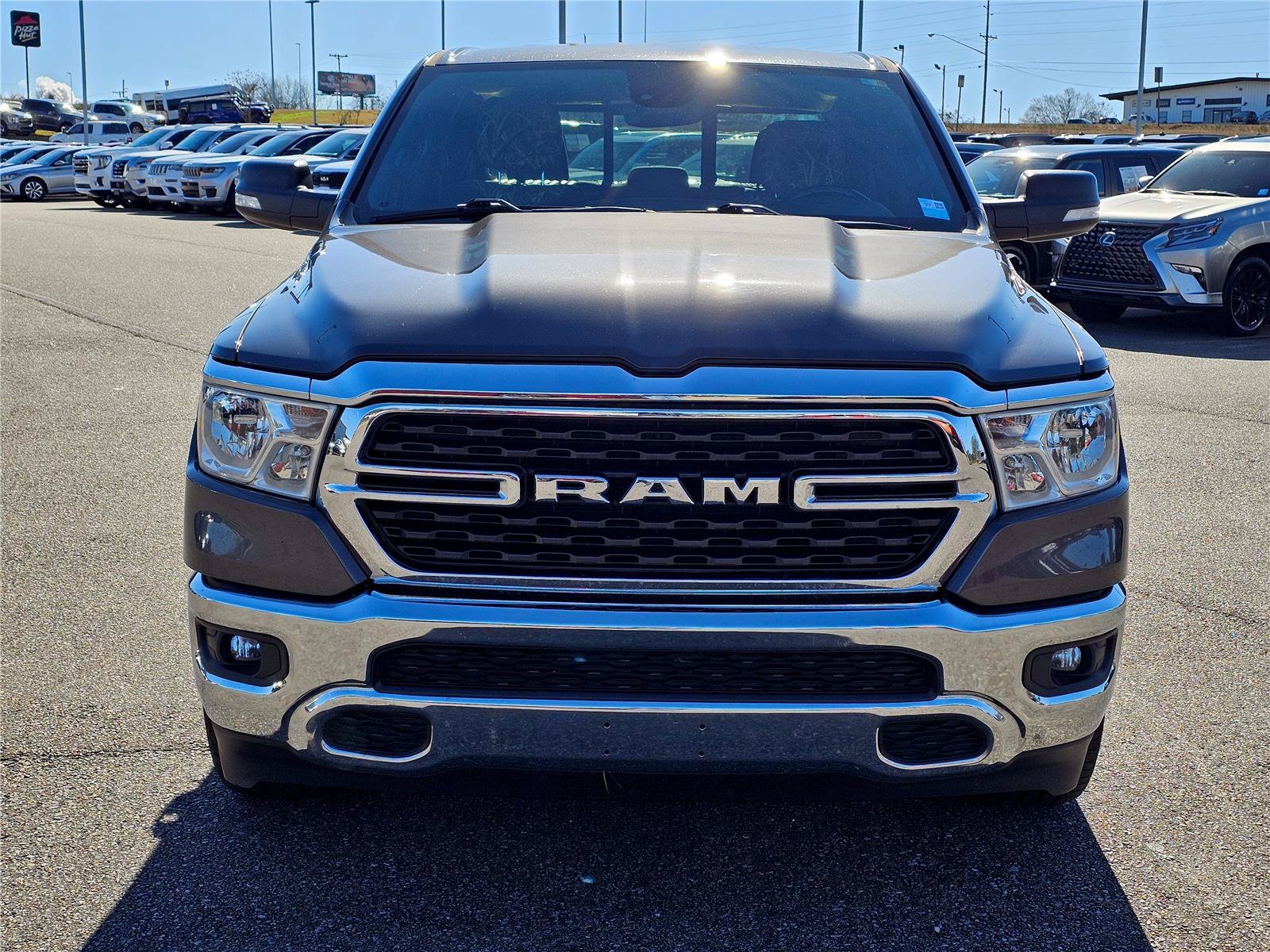 Used 2022 Granite Crystal Metallic Clearcoat Ram Big Horn image 2