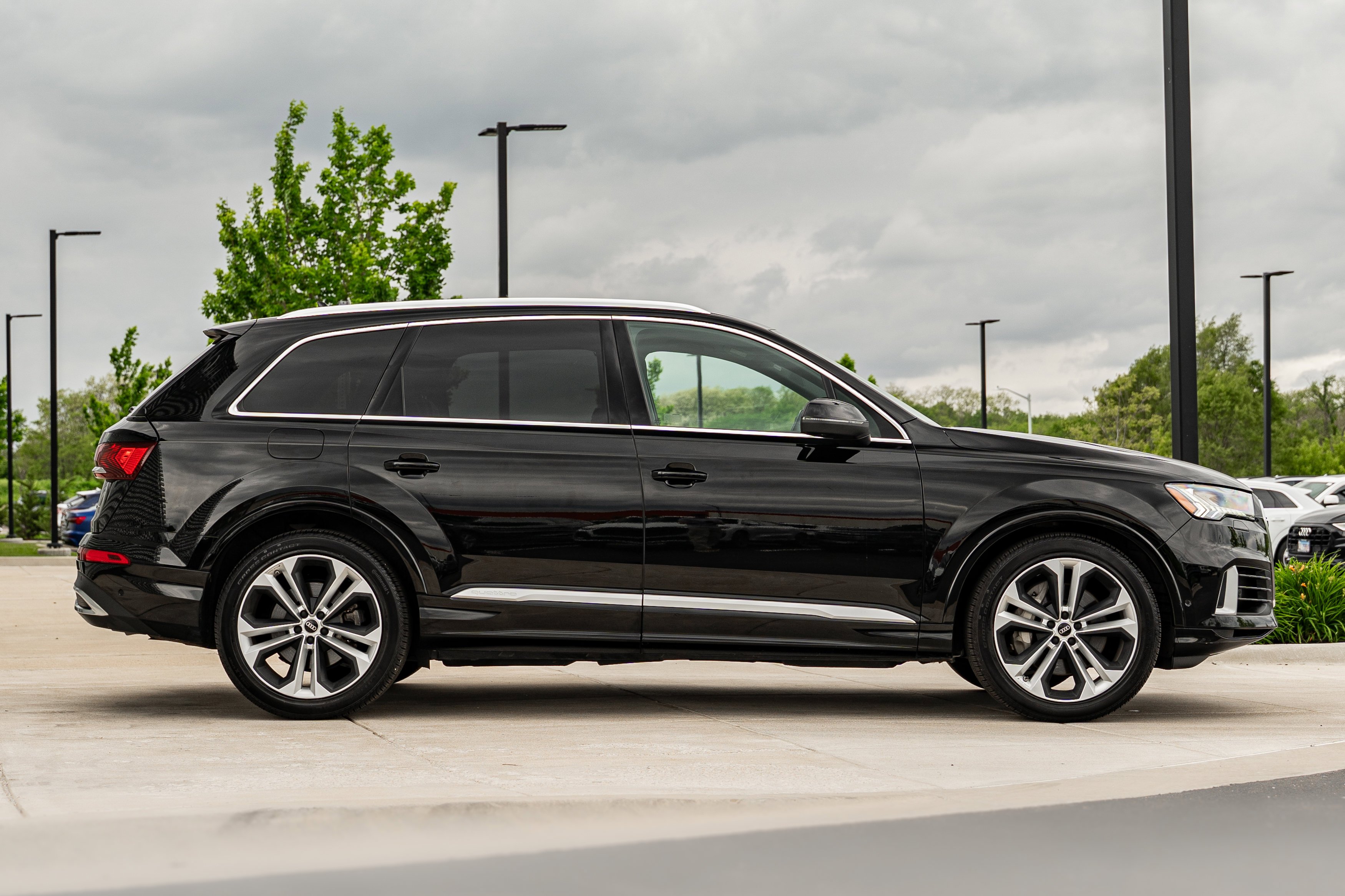 Used 2023 Mythos Black Metallic Audi Prestige image 3