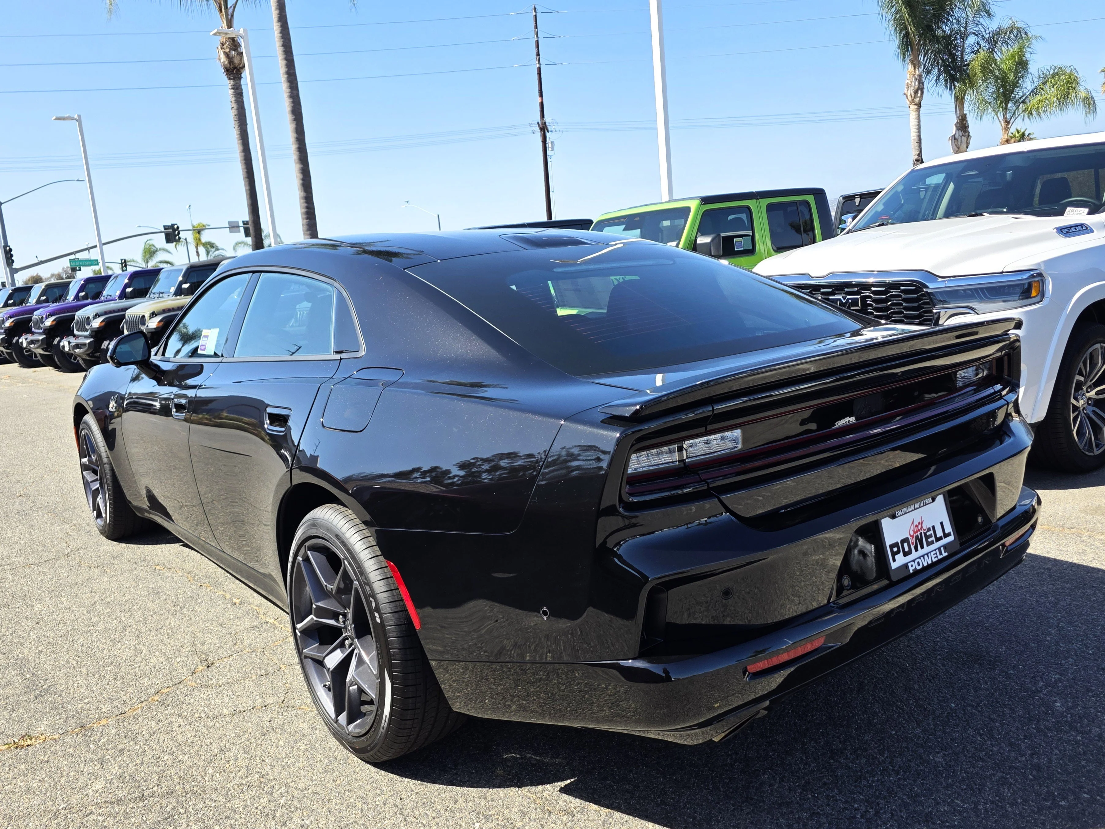New 2026 Diamond Black Crystal Pearlcoat Dodge Scat Pack Plus image 3