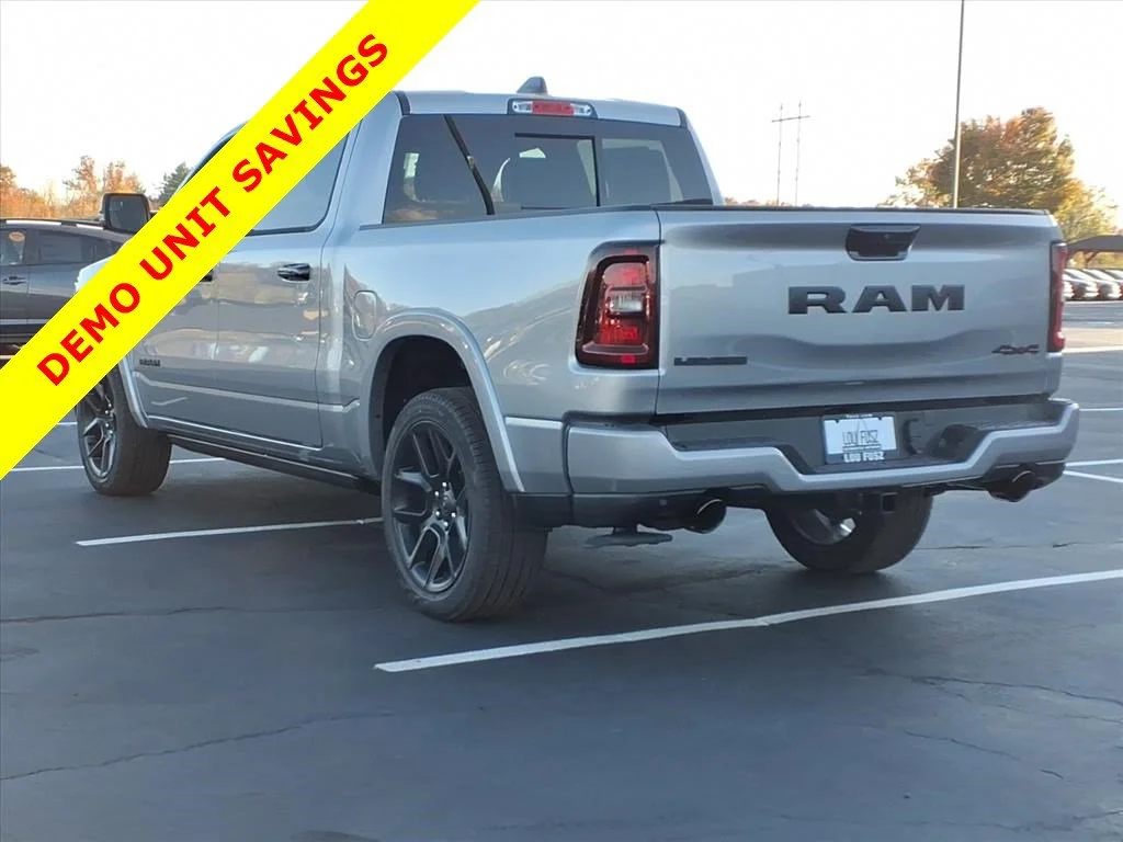 New 2026 Billet Silver Metallic Clear-Coat Exterior Paint RAM Laramie image 4