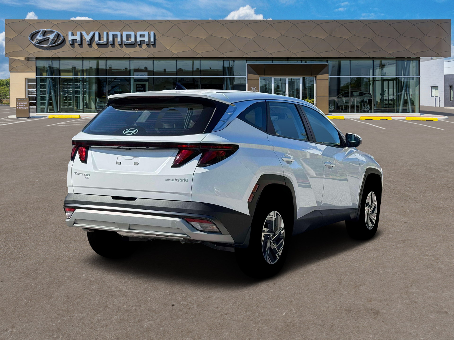 New 2026 Creamy White Pearl Hyundai Blue image 7