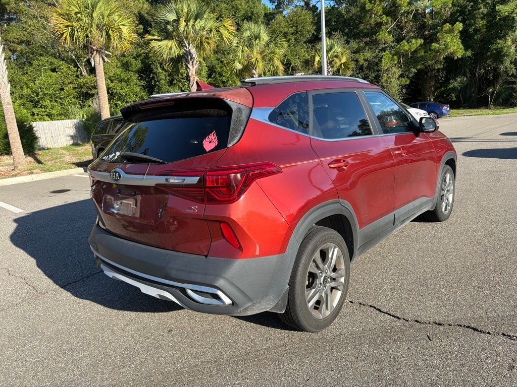 Certified Used 2021 Mars Orange Kia S image 4