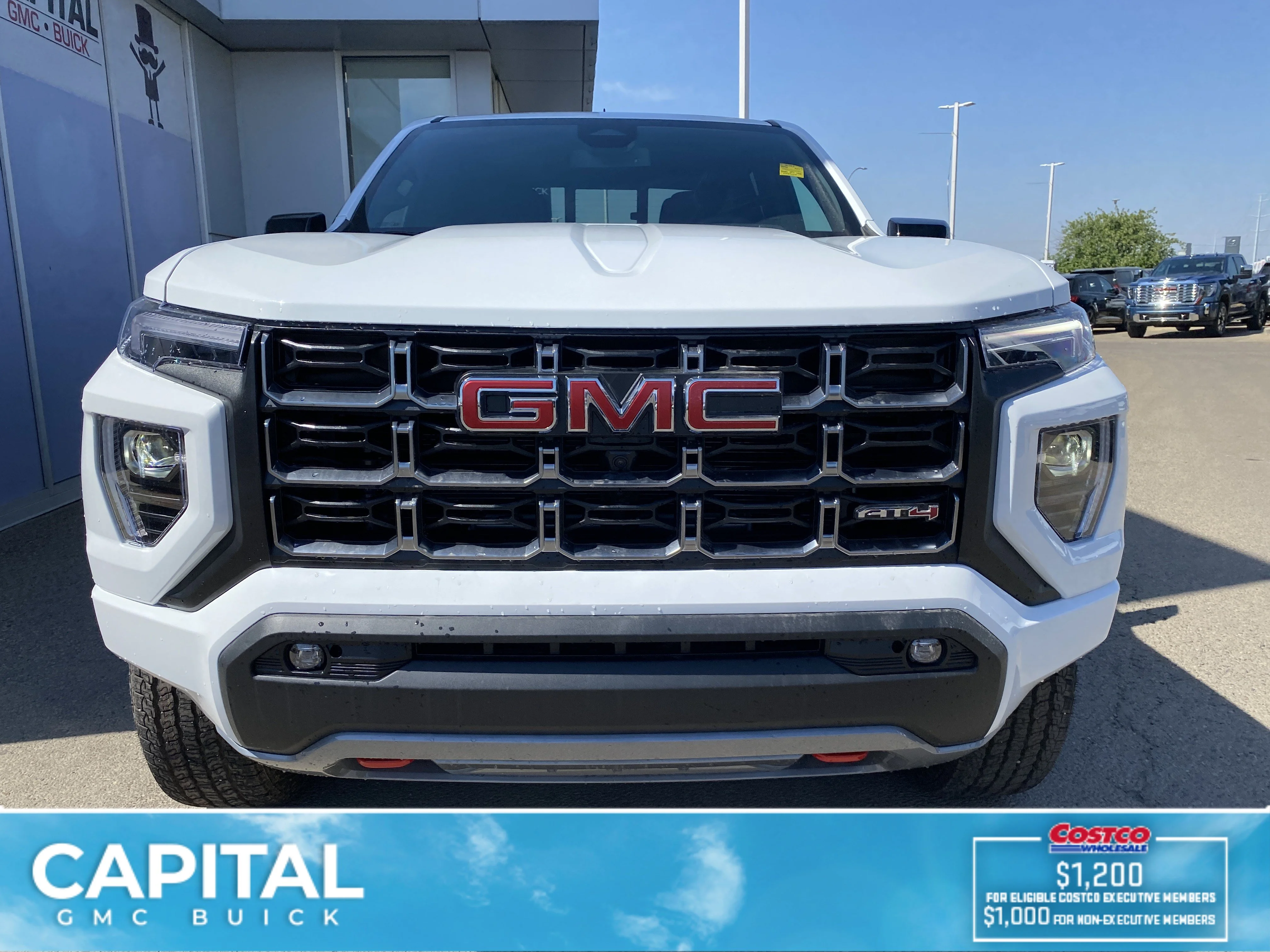 New 2026 Summit White GMC 4WD AT4 image 8