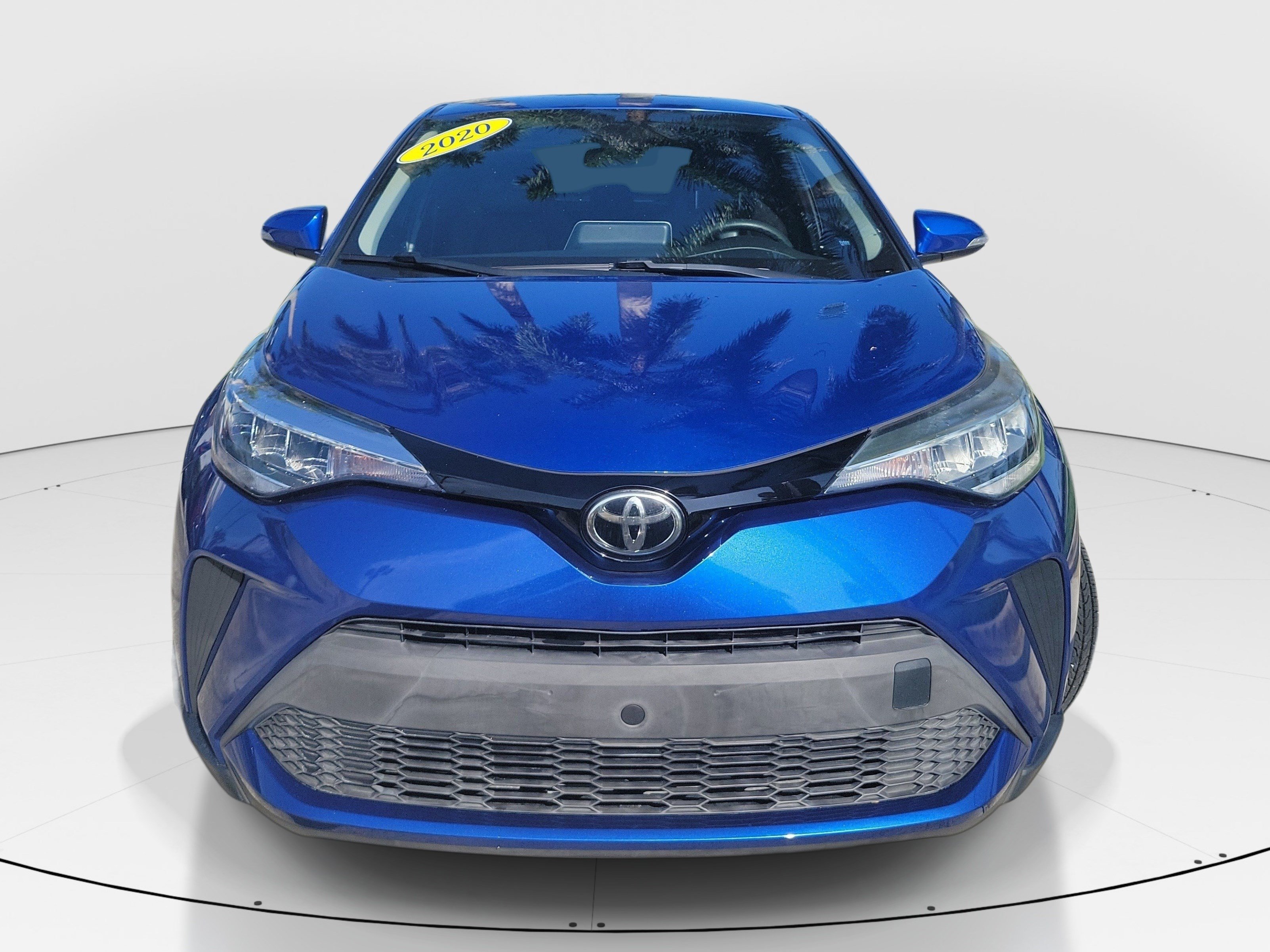 Used 2020 Blue Toyota LE image 2