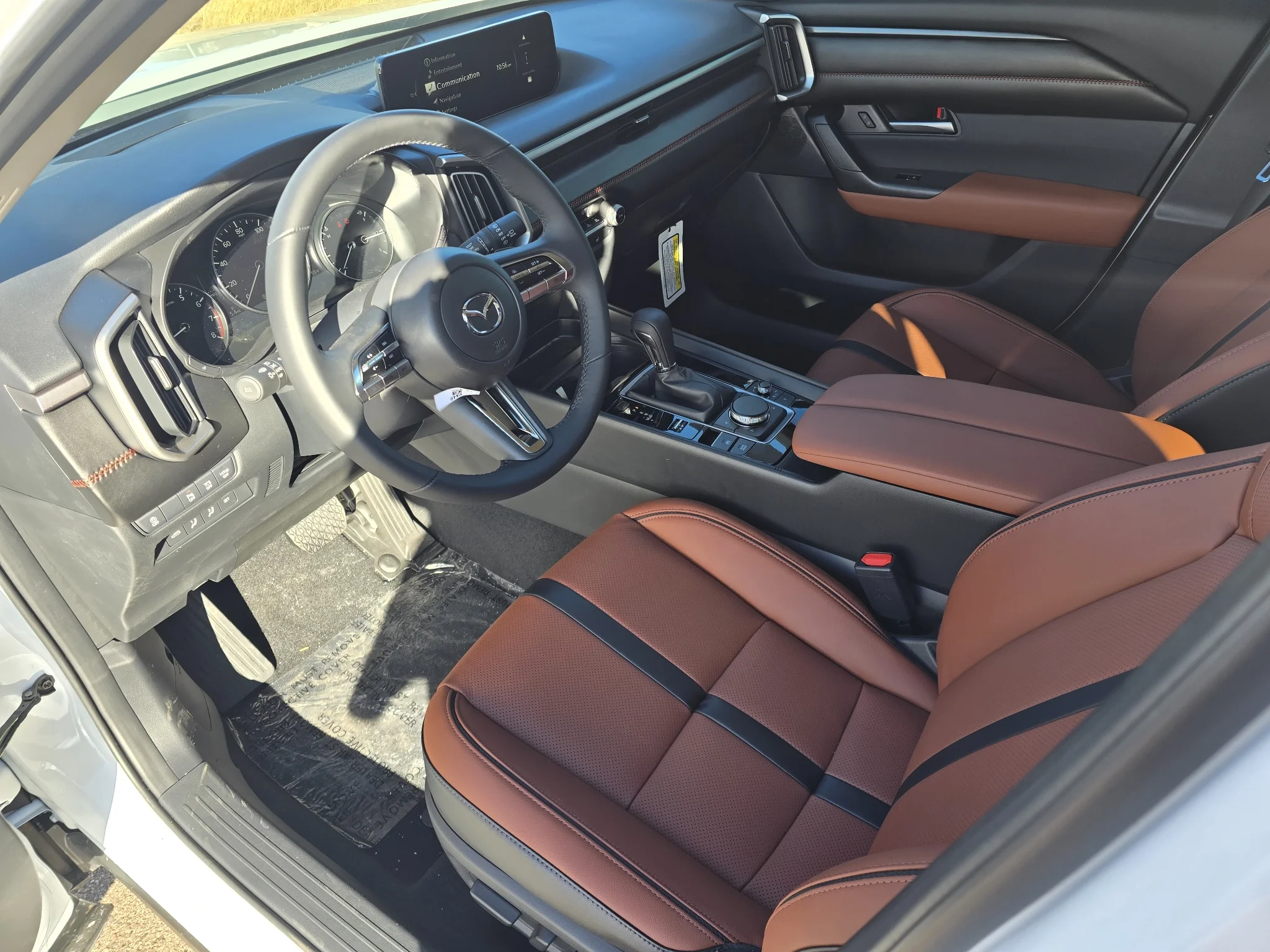 New 2026 Wind Chill Pearl Mazda 2.5 Turbo AWD image 23