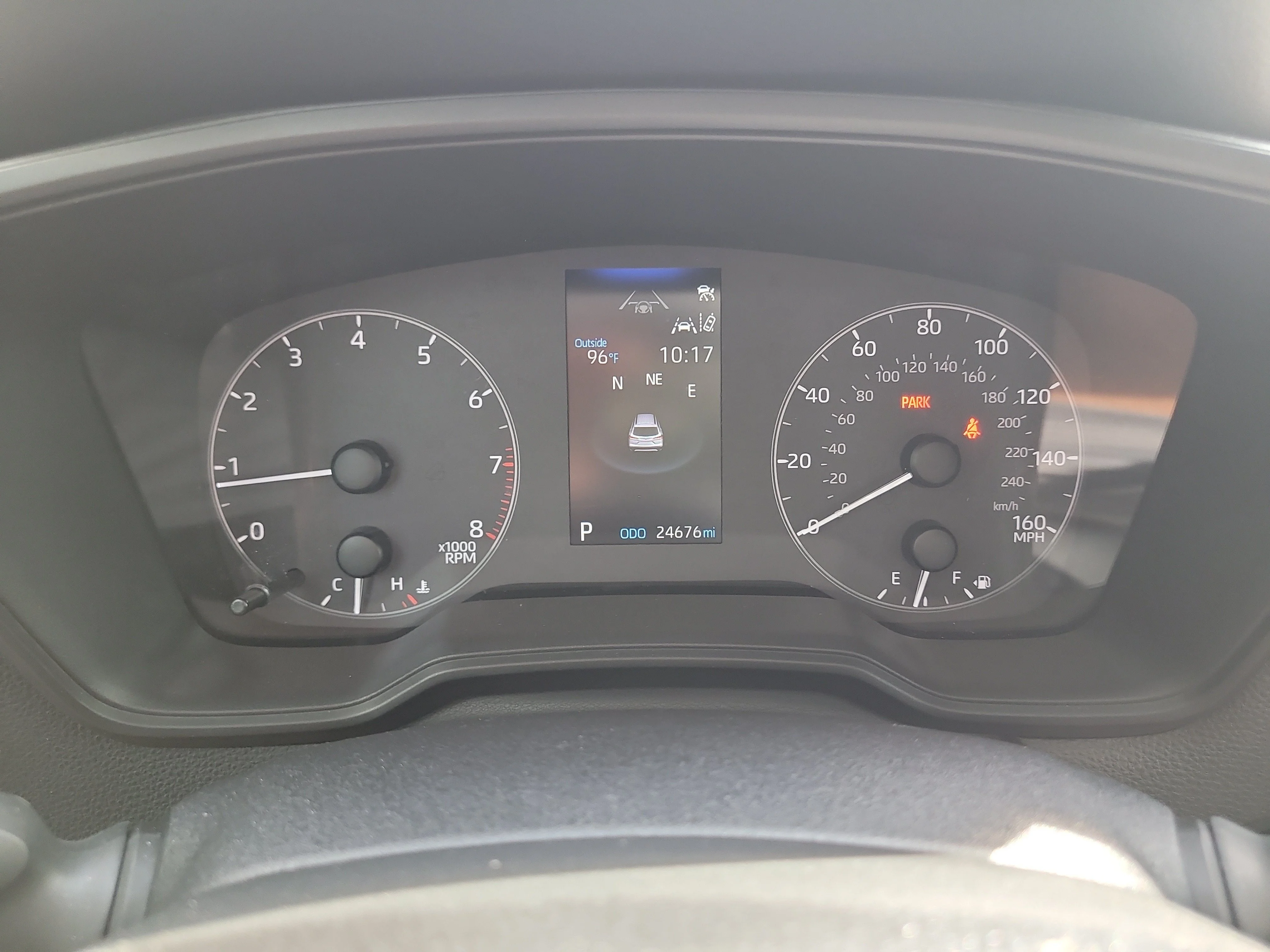 Used 2025 Blue Crush Metallic Toyota LE image 29