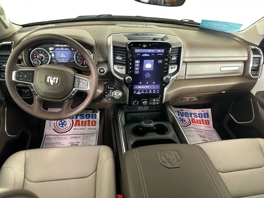 New 2026 Bright White Clear-Coat Exterior Paint RAM Laramie image 12