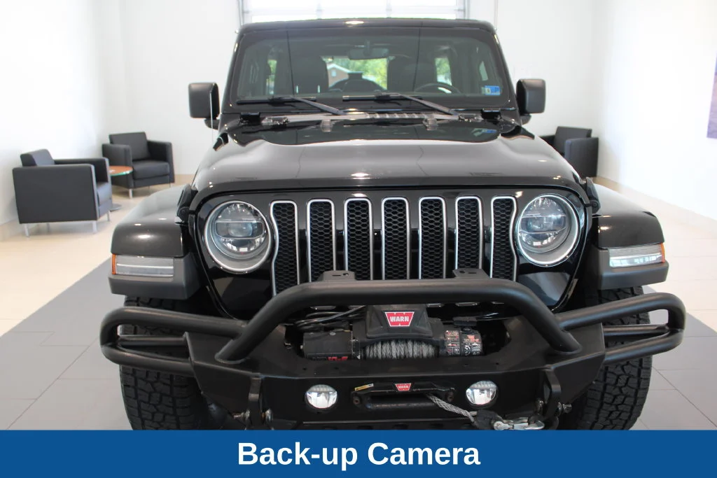 Used 2018 Black Jeep Unlimited Sahara image 14