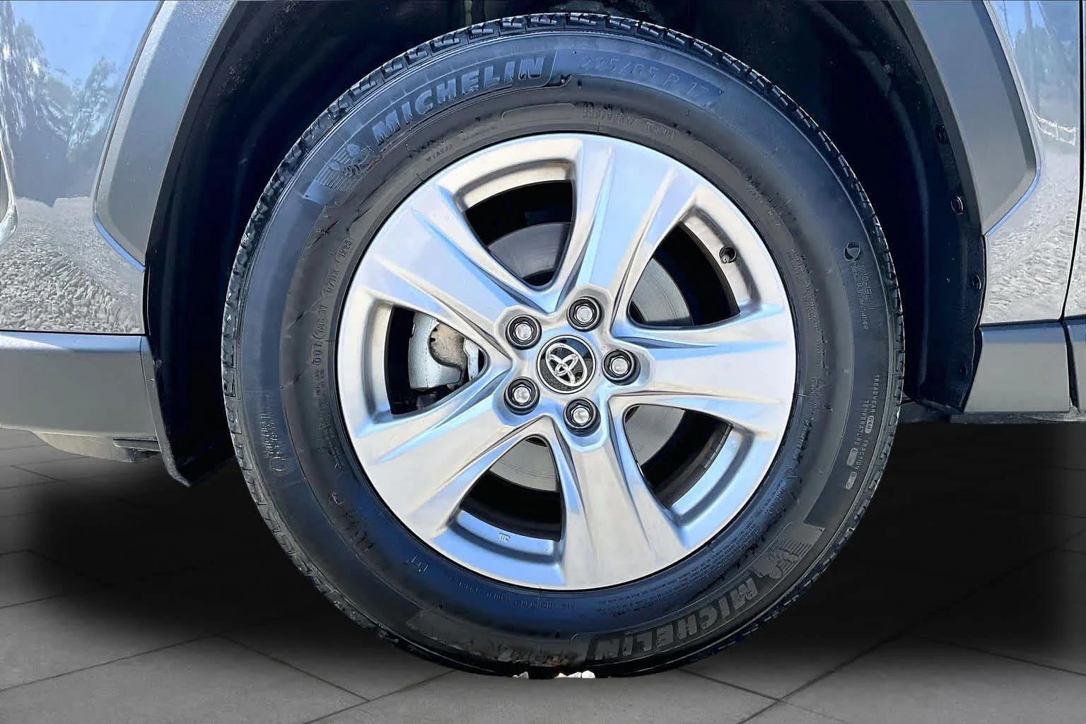 Used 2025 Magnetic Gray Metallic Toyota XLE image 11