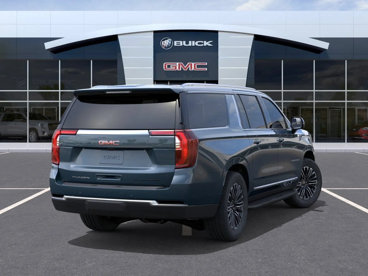 New 2026 Downpour Metallic GMC Elevation image 4