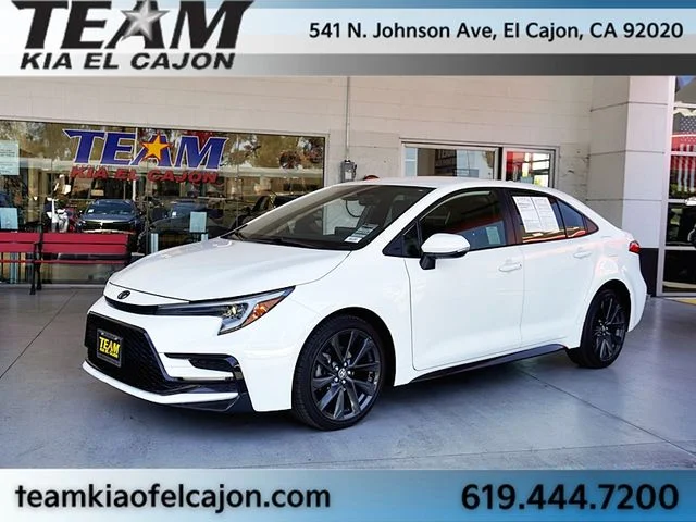 Used 2024 White Toyota SE image 5