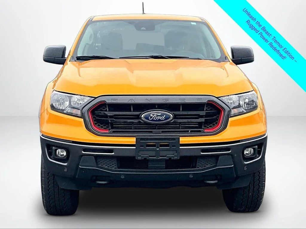 Used 2021 Orange Ford XLT image 3