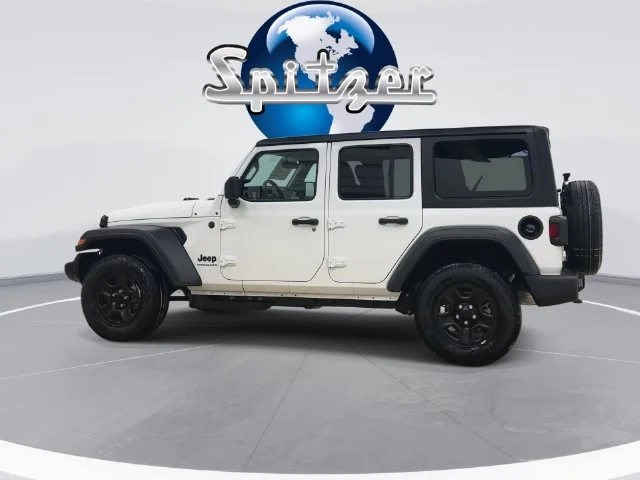 New 2026 Bright White Clear-Coat Exterior Paint Jeep Sport image 10