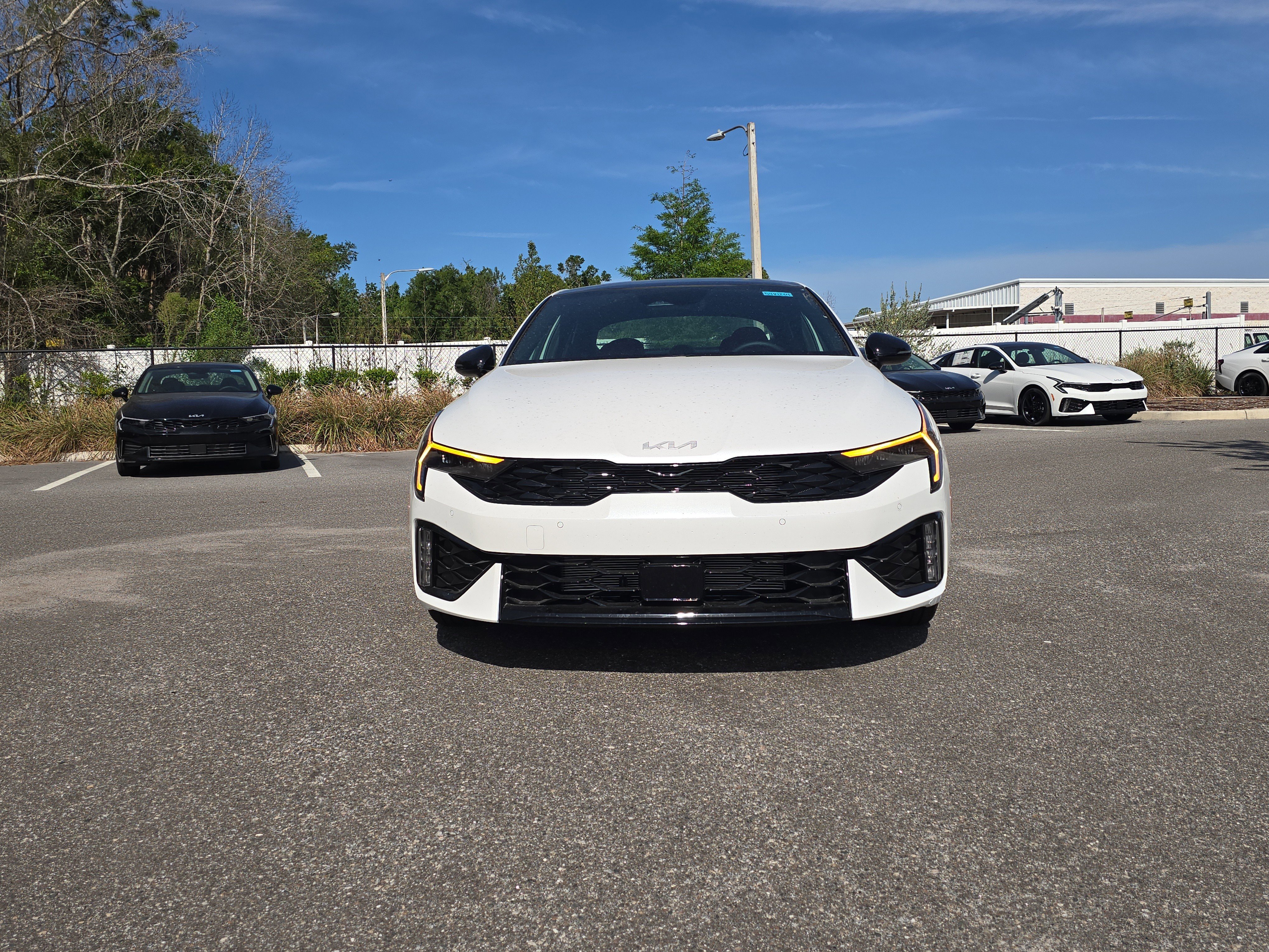 New 2026 Snow White Pearl Kia GT-Line FWD image 3