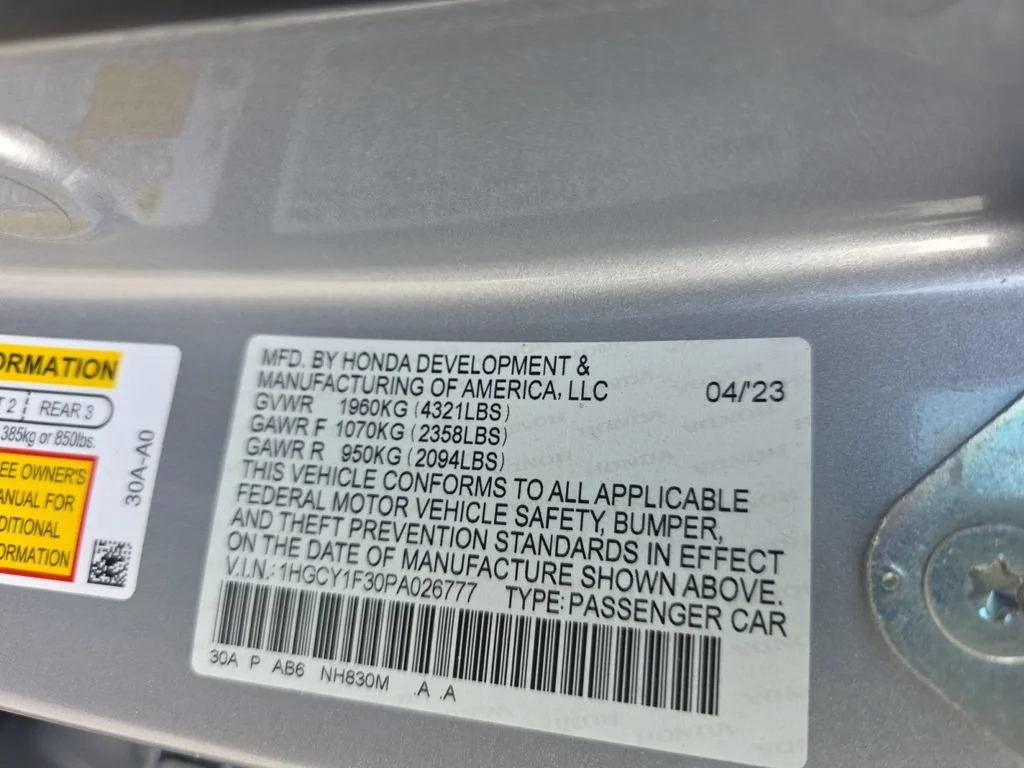 2023 Honda Accord EX - Photo 52