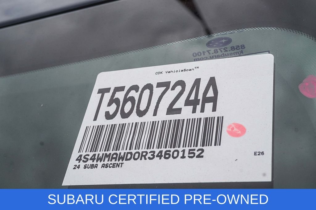 Certified Used 2024 Blue Subaru Touring image 26