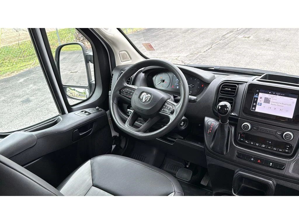 Used 2025 Bright White Clearcoat Ram Tradesman CARGO 159WB HIGH ROOF 3.6L image 37