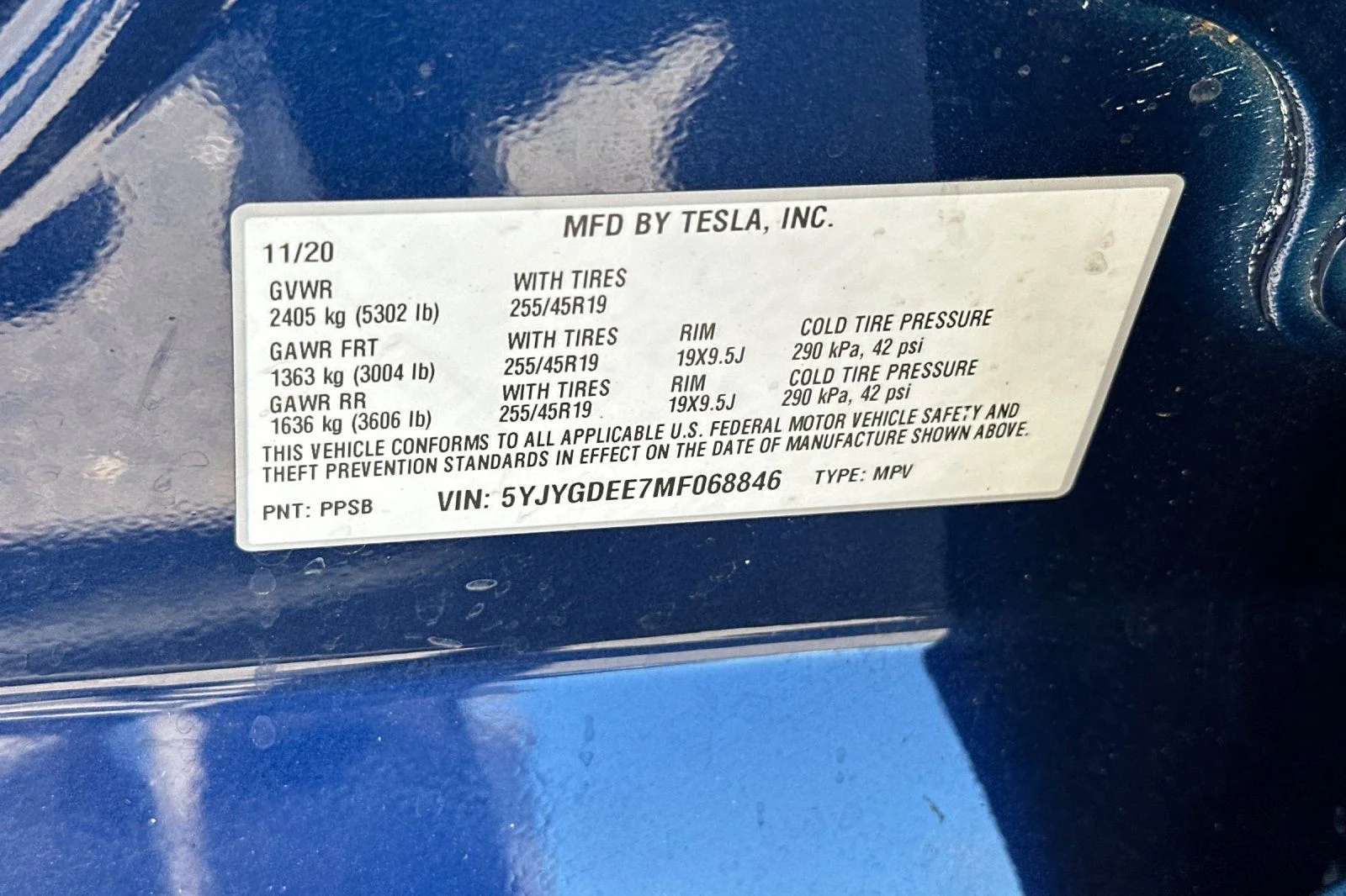 Used 2021 Blue Tesla Long Range image 29
