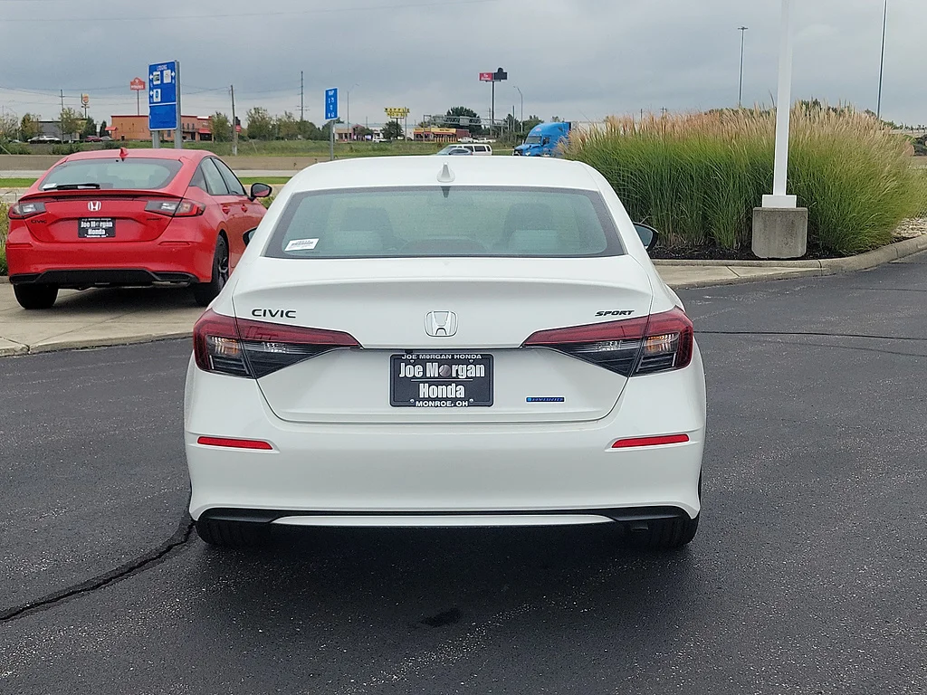 New 2026 Platinum White Pearl Honda Sport image 8