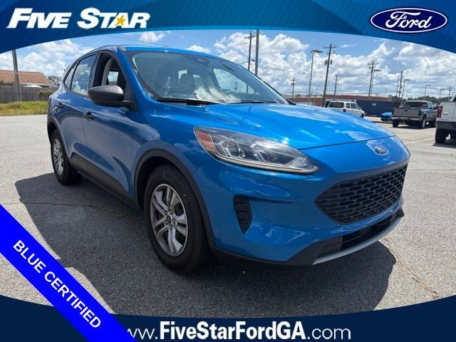 Certified Used 2021 Blue Metallic Ford S image 1