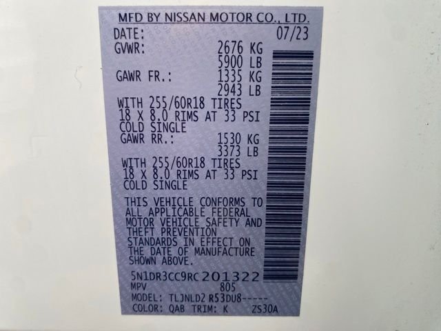 Used 2024 White Nissan SL image 53