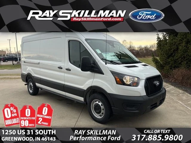 New 2026 Oxford White Ford Cargo Van image 1