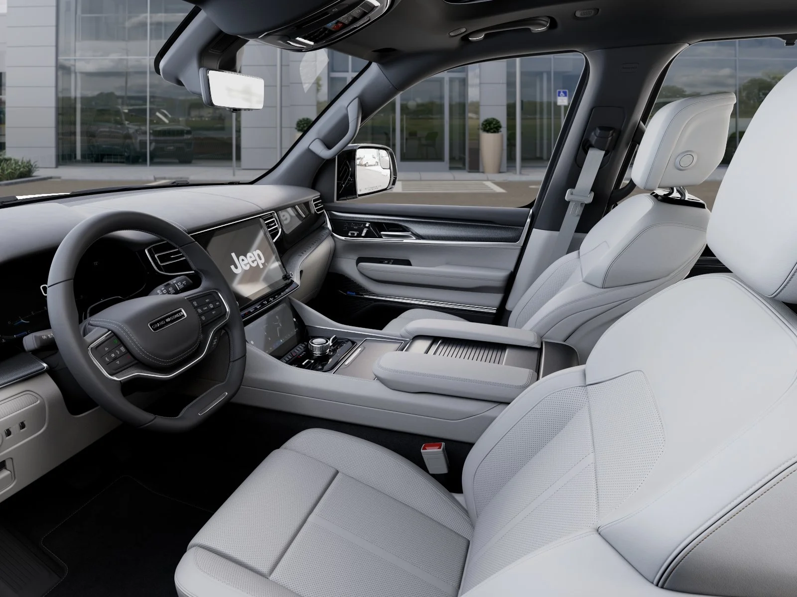 New 2026 Fathom Blue Pearlcoat Jeep Summit Obsidian image 49