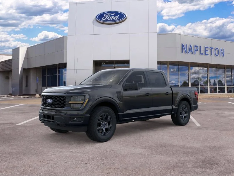 New 2026 Agate Black Metallic Ford STX® image 1