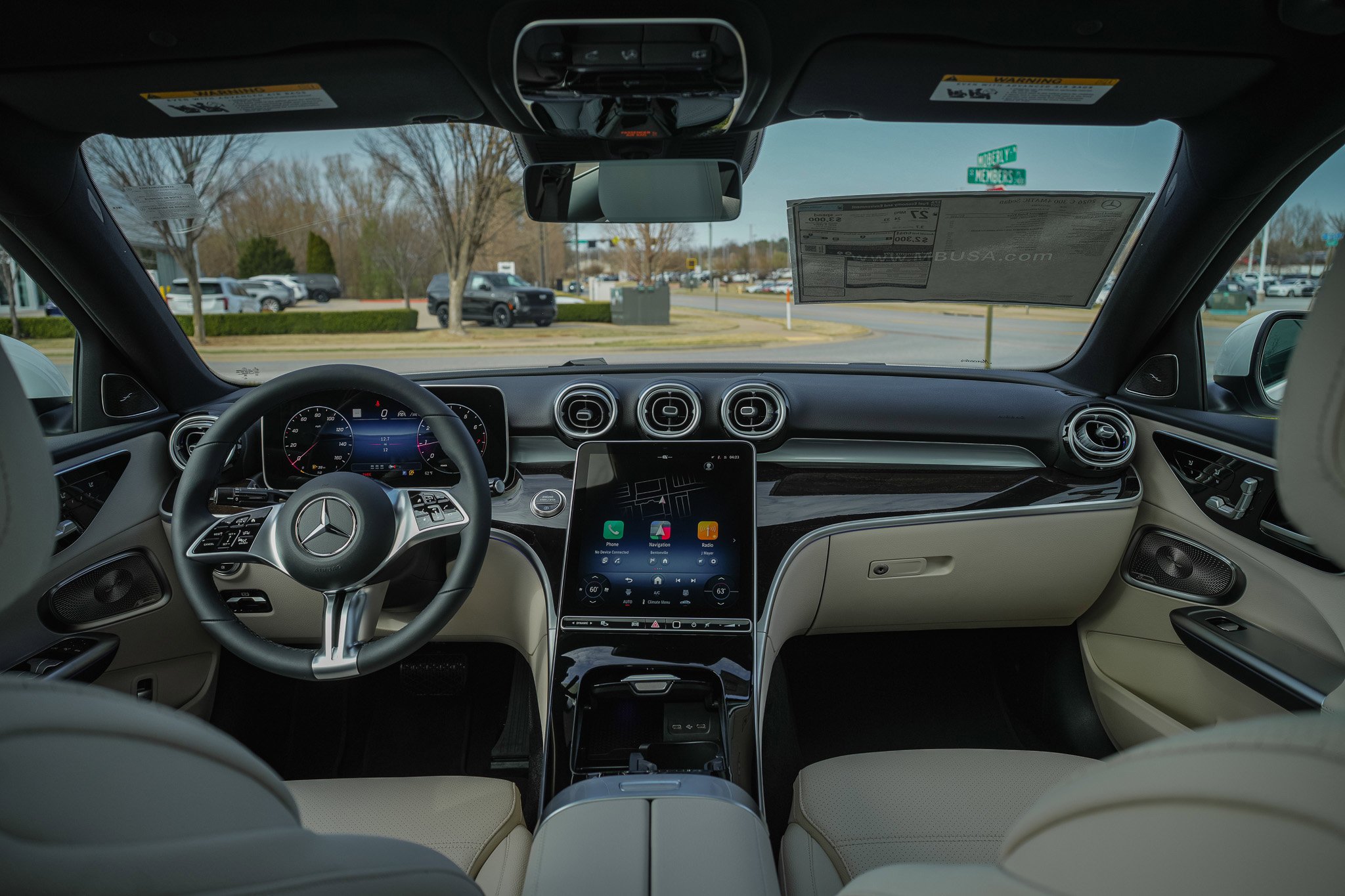 New 2026 POLAR WHITE Mercedes-Benz C 300 image 16