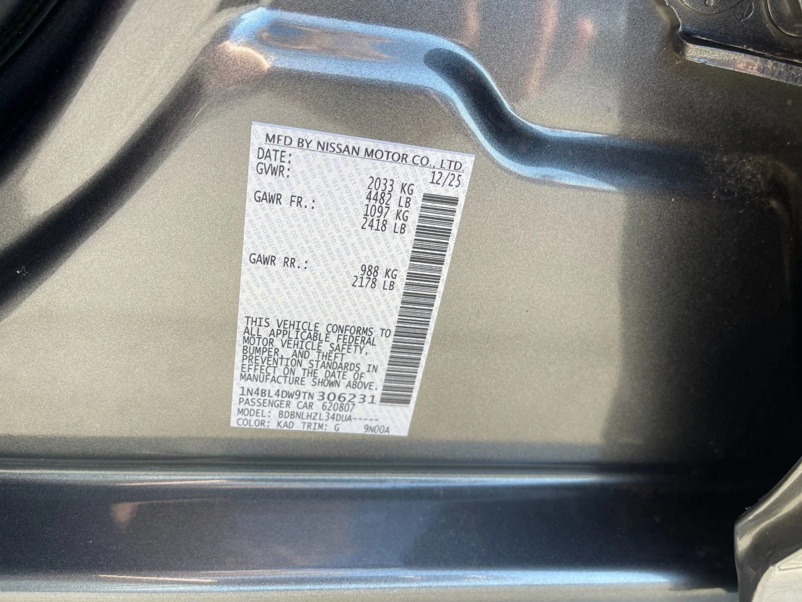 Used 2026 Gray Nissan 2.5 SV image 31