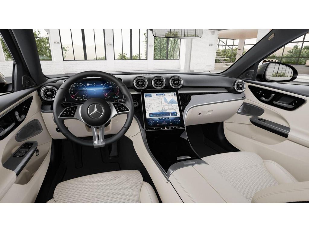 New 2026 Selenite Grey Metallic Mercedes-Benz C 300 image 3