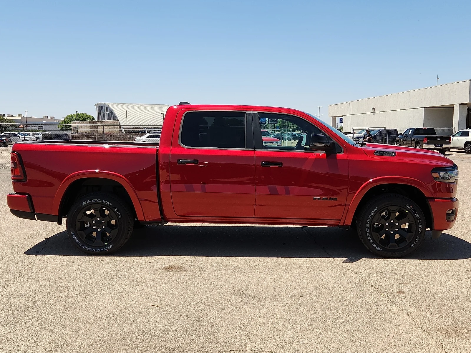 New 2026 Molten Red Pearl-Coat  Paint Ram LONE STAR CREW CAB 4X2 5