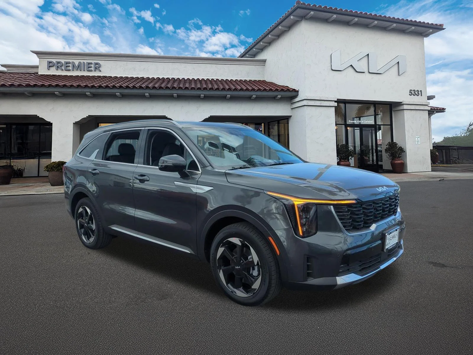 New 2026 Interstellar Gray Kia EX image 2