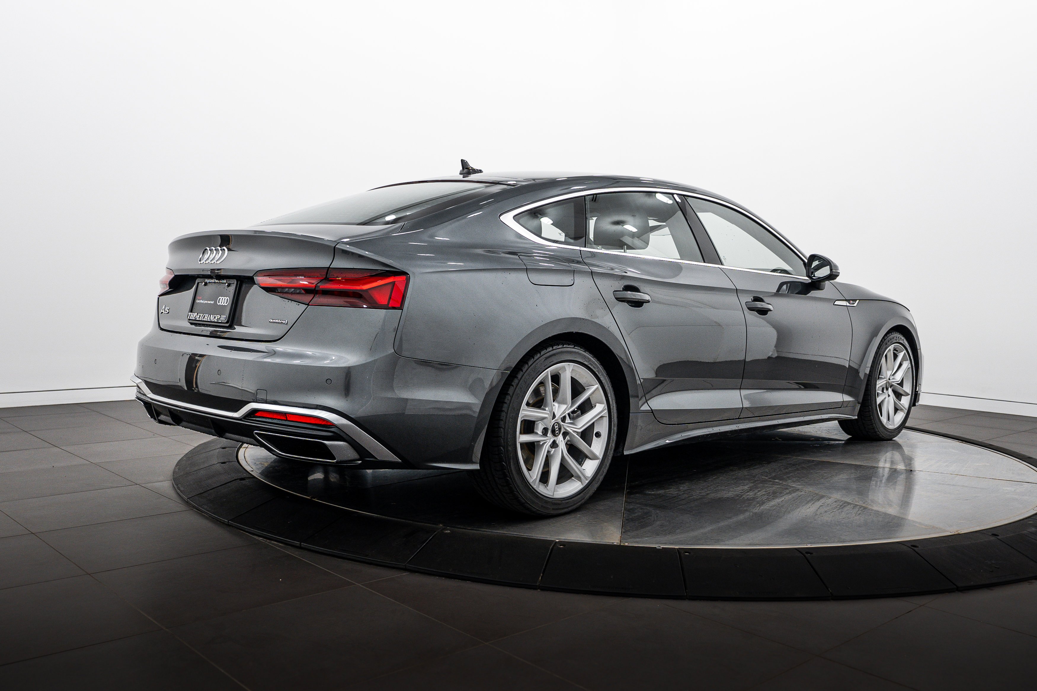Certified Used 2023 Daytona Gray Pearl Effect Audi S line Premium Plus image 3