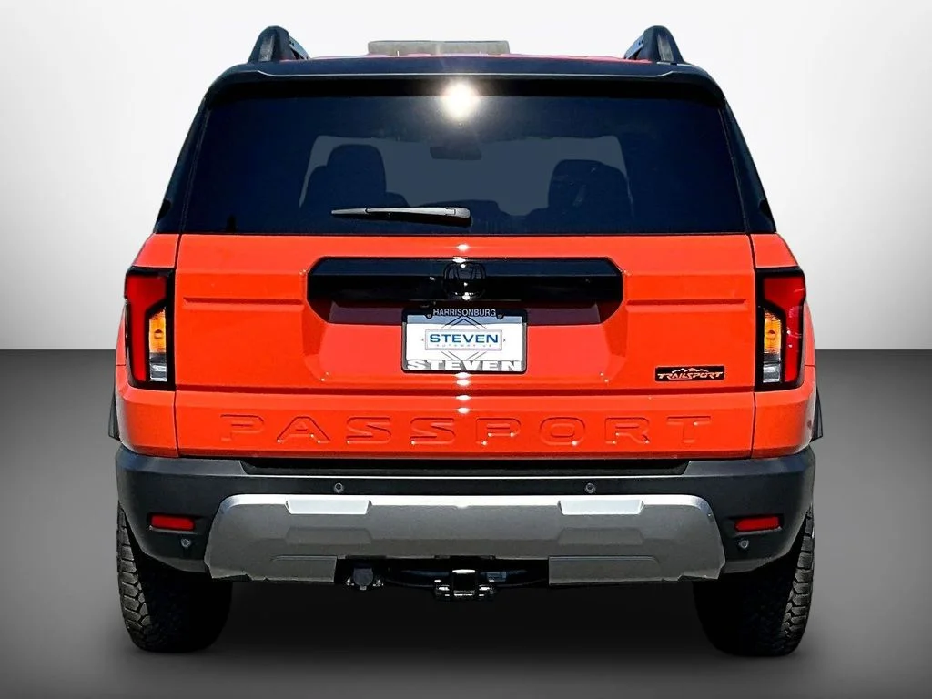New 2026 Sunset Orange Honda TrailSport Blackout image 5