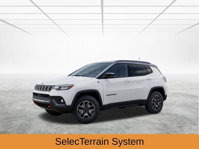 New 2026 Bright White Clear-Coat Exterior Paint Jeep Trailhawk image 3